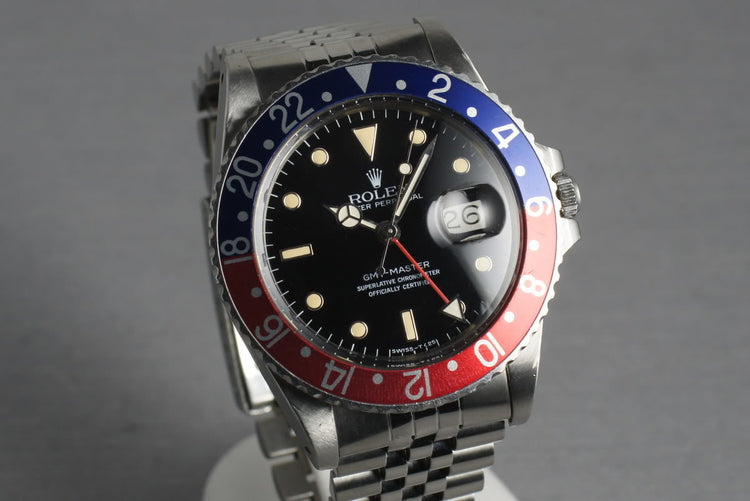 Rolex GMT 16750 with none date dial
