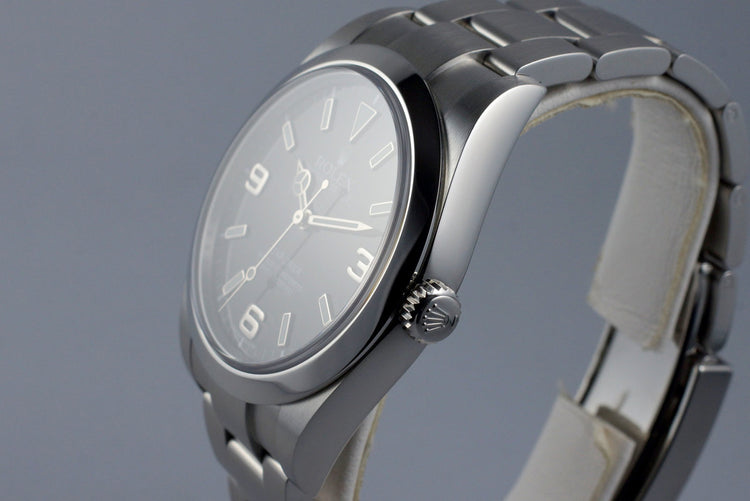 2015 Rolex Explorer 214270 with Box and Papers