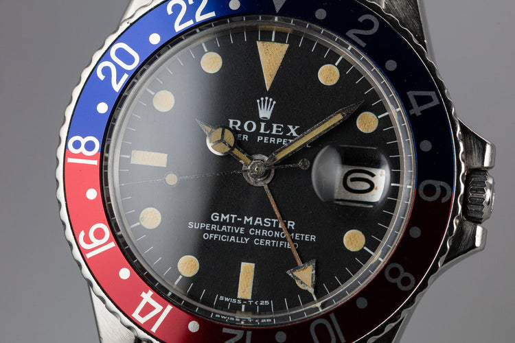 1972 Rolex GMT-Master 1675 with Papers