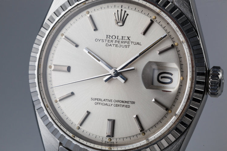 1970 Rolex DateJust 1603 Silver Dial