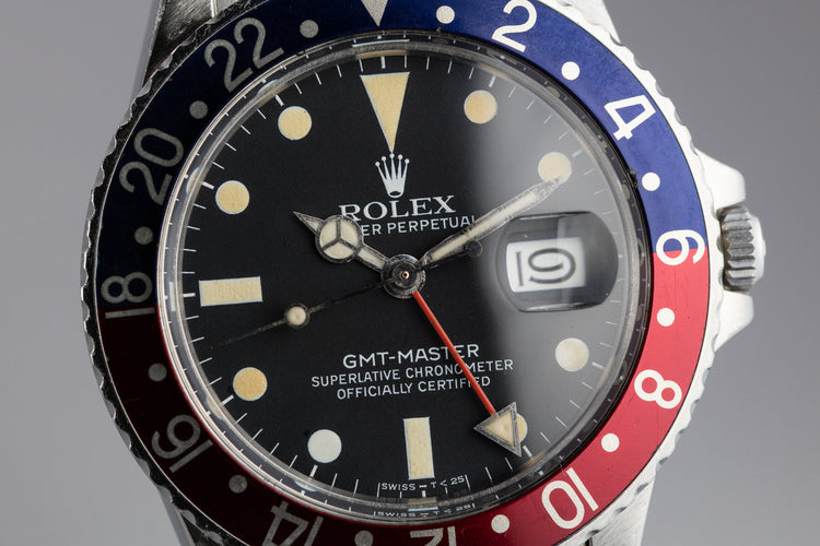 1981 Rolex GMT-Master 16750 "Pepsi"
