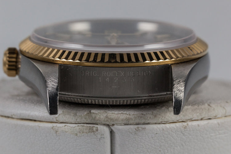 1999 Rolex Oyster Perpetual 14233 Grey Dial