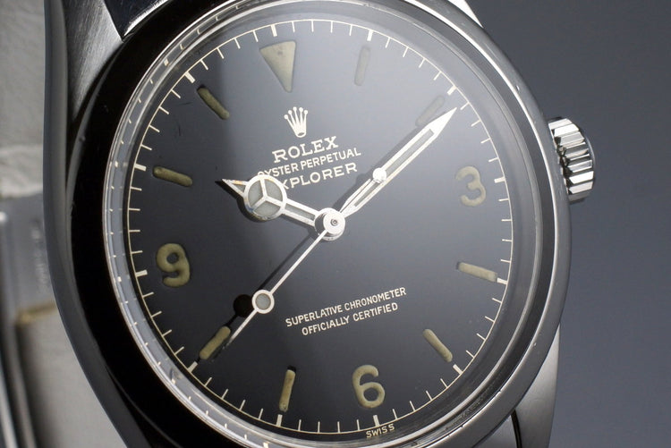 1960 Rolex Explorer 1 1016 Gilt Chapter Ring Dial