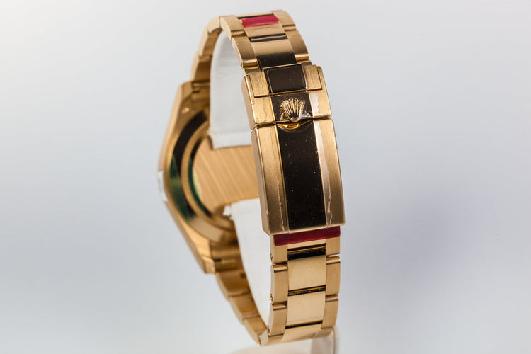 Rolex 18K YG "RAINBOW" Daytona 116528RBOW with Box and Papers