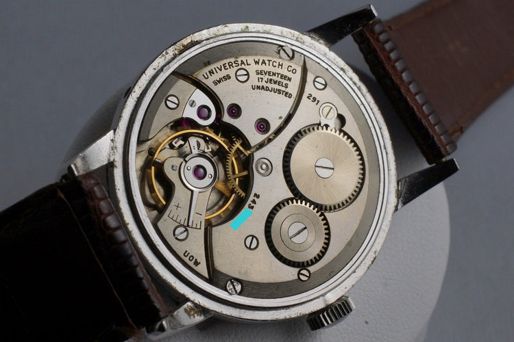 1940’s Universal Geneve Calendar Moonphase 21312