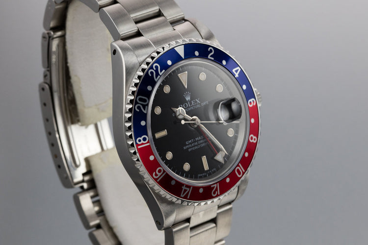 1989 Rolex GMT-Master 16700 "Pepsi"
