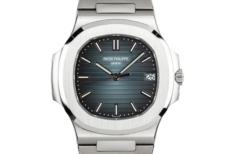 2018 Patek Philippe Nautilus 5711/1A-010 Blue Dial with Box and Papers
