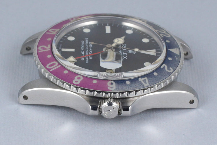 1967 Rolex GMT 1675 Mark I Dial and Fuchsia Insert with Box and Papers