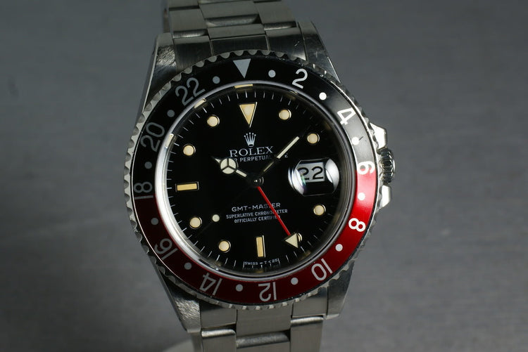 Rolex GMT Master 16700 with box and papers