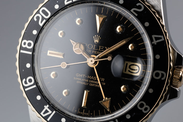 1978 Rolex Two Tone GMT-Master 1675 with Black Nipple Dial
