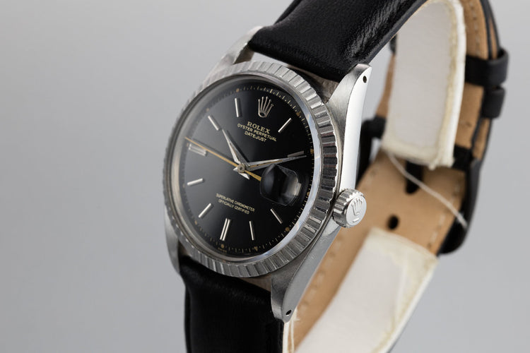 1964 Rolex DateJust 1603 with Swiss Only Gilt Dial