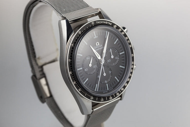 2014 Omega Speedmaster 3132403001 Straight Lug Case with Box and papers