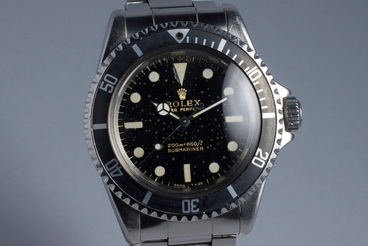 1966 Rolex Submariner 5513 Gilt Dial
