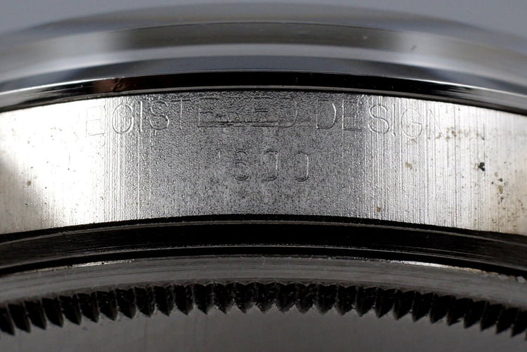 1970 Rolex DateJust 1600 with Box and Papers