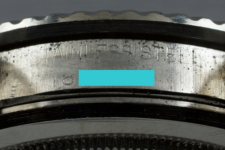 1967 Rolex Submariner 5513 Meters First Dial