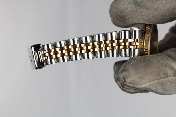 1986 Ladies Rolex Two-Tone DateJust 69173 with Box and papers