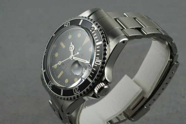 1969 Rolex Red Submariner 1680 Meters First Mark 3 turning Brown