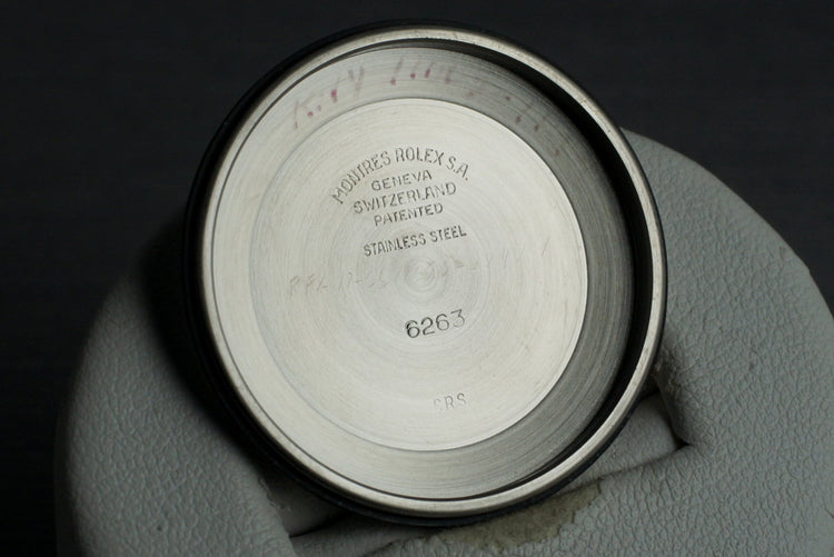 1980 Rolex Daytona 6263 Big Red Daytona Dial with RSC Papers