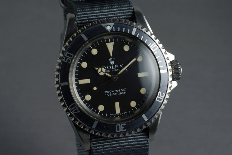 1968 Rolex Submariner 5513 Meters First