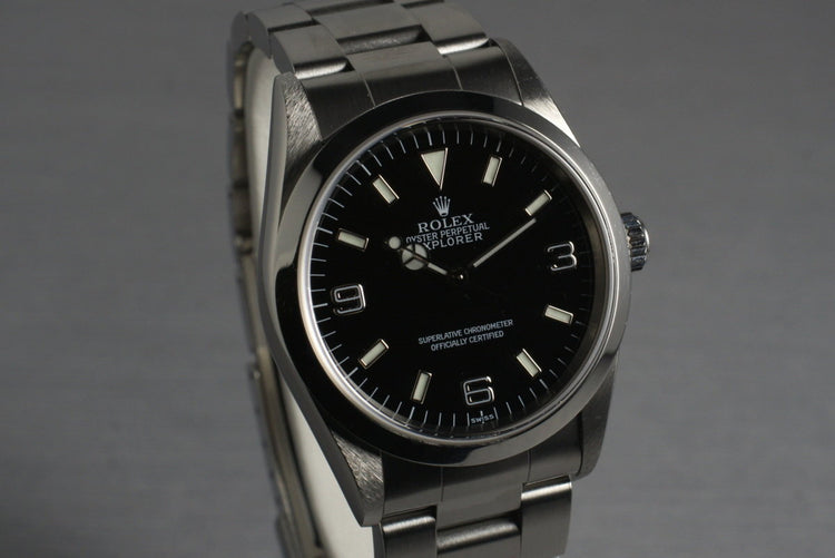 1998 Rolex Explorer 14270 with Box and Papers