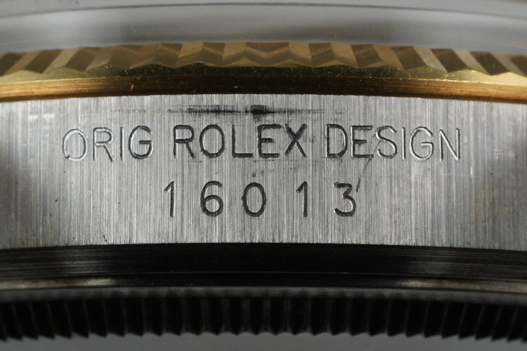 1985 Rolex Two Tone Datejust 16013