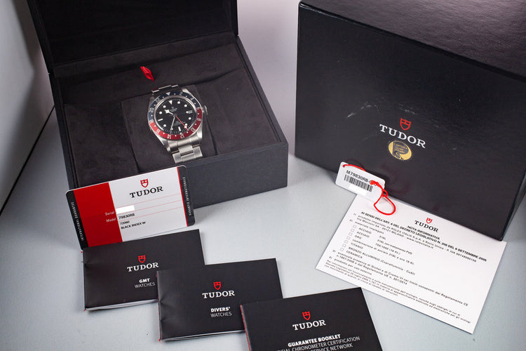 2018 Tudor Black Bay GMT 79830RB with Box and Papers