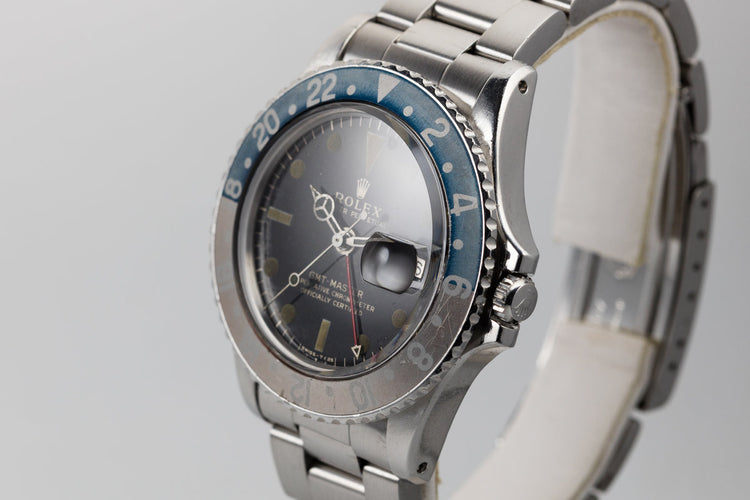 1966 Rolex GMT-Master 1675 with Spotted Gilt Dial