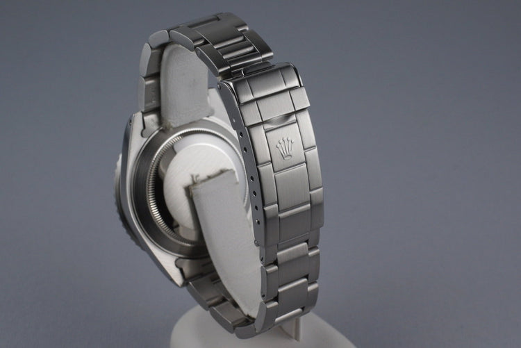 1990 Rolex Submariner 16610 with RSC Papers