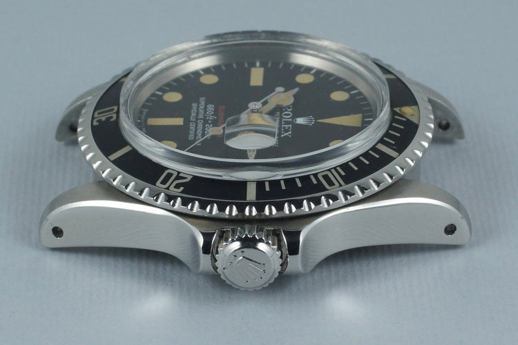1971 Rolex Red Submariner 1680 Mark V Dial with Box and Papers