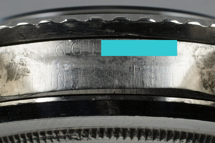 1961 Rolex Submariner 5512 PCG with Glossy Gilt 4 Line Dial