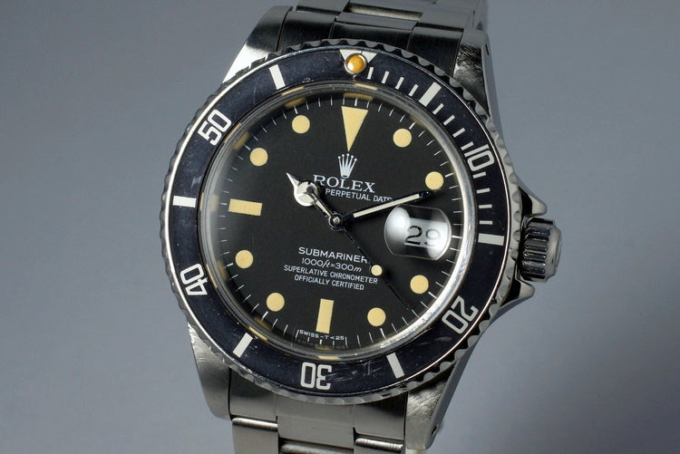 1981 Rolex Submariner 16800