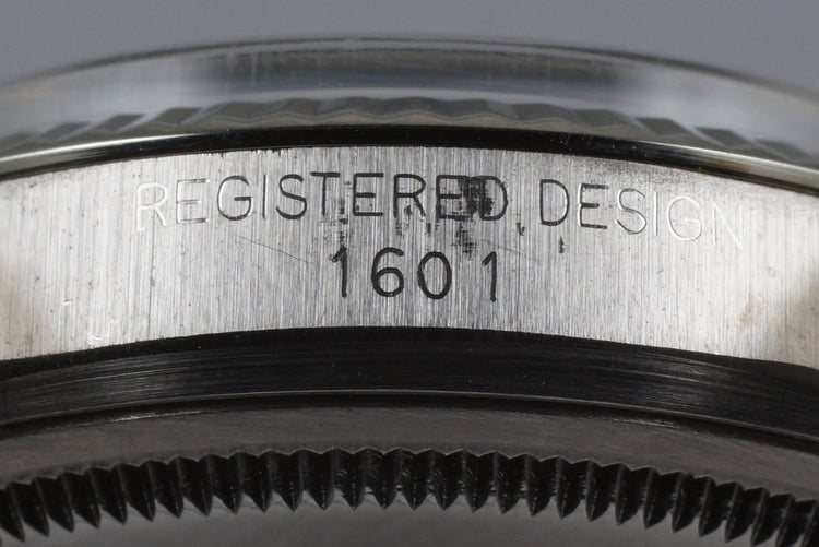 1972 Rolex Datejust 1601 Silver Dial