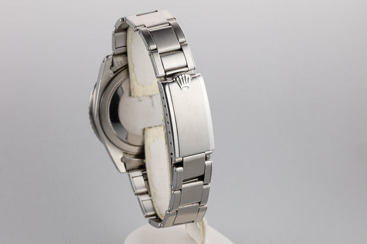 1963 Rolex GMT 1675 PCG Gilt Chapter Ring Underline Dial with Box, Papers, and Service Papers