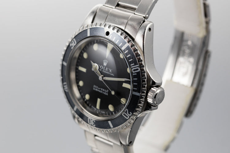 1967 Rolex Submariner 5513 Meters First Dial