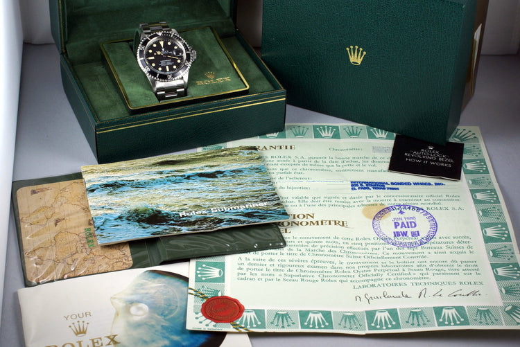 1978 Rolex Submariner 1680 with Box and Papers