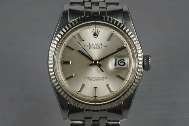 1968 Rolex Datejust 1601 with Silver Dial