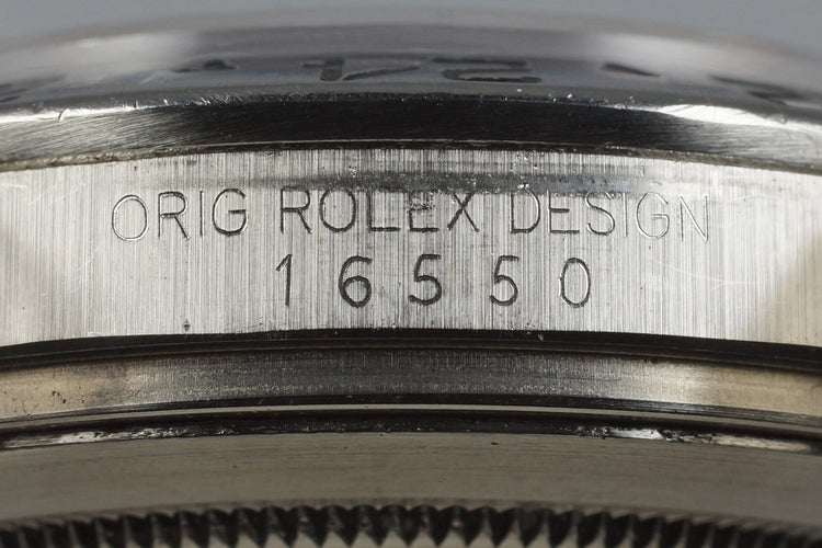 1984 Rolex Explorer II 16550 Black Dial