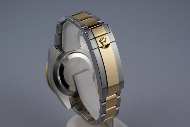 2012 Rolex Two Tone Submariner 116613 Black Dial