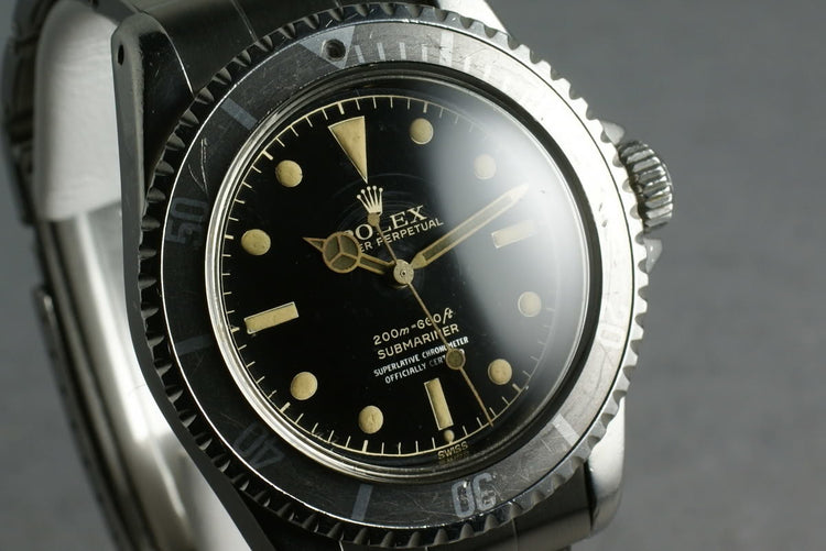 Rolex Submariner 5512 PCG with beautiful 4 line 2 color chapter ring