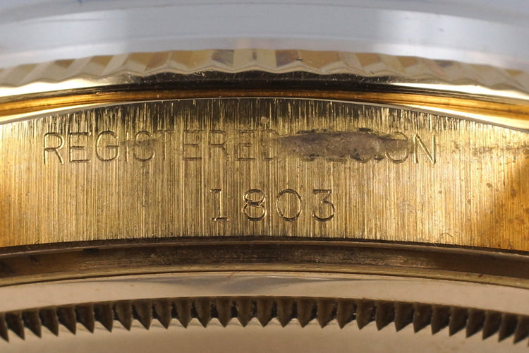 1978 Rolex Rose Gold Day-Date 1803 with Box and Papers