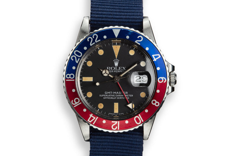 1983 Rolex GMT-Master 16750 "Pepsi"