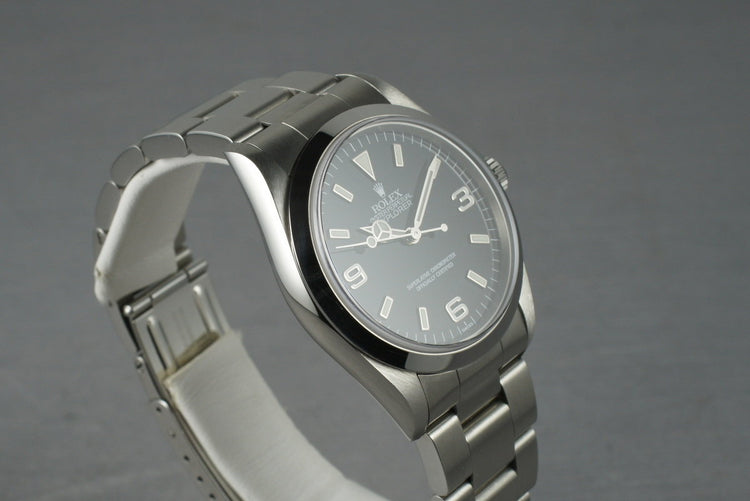 Rolex Explorer 1 14270 with box and papers