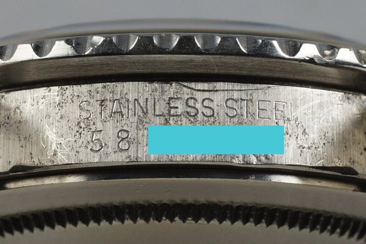 1979 Rolex GMT 1675 Service Dial