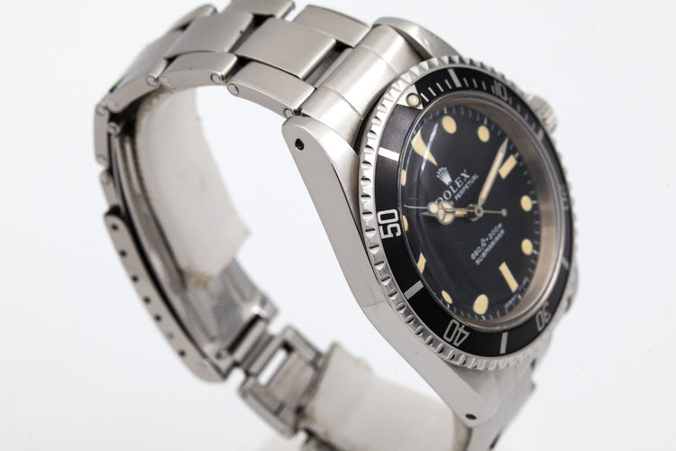 1970 Rolex Submariner 5513 Serif Dial