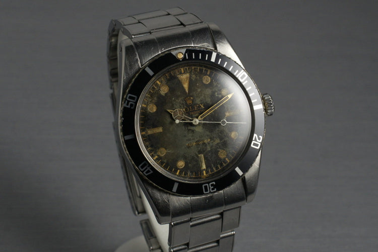 1958 Rolex Submariner 5508 Tropical Dial