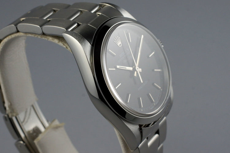 2000 Rolex Air-King 14000 Black Dial