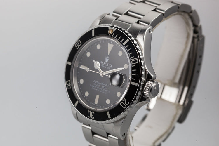1981 Rolex Submariner 16800 Matte Dial