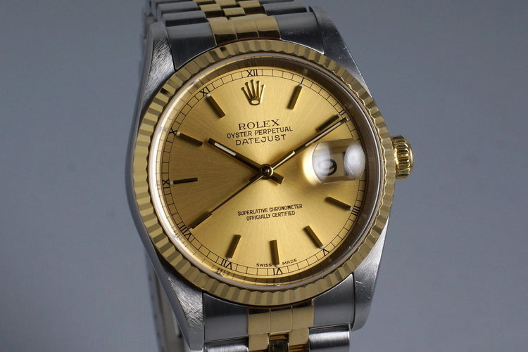 2002 Rolex Two Tone DateJust 16233