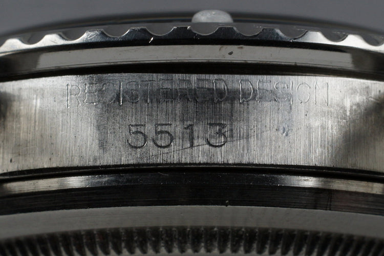 1966 Rolex Submariner 5513 Meters First Dial