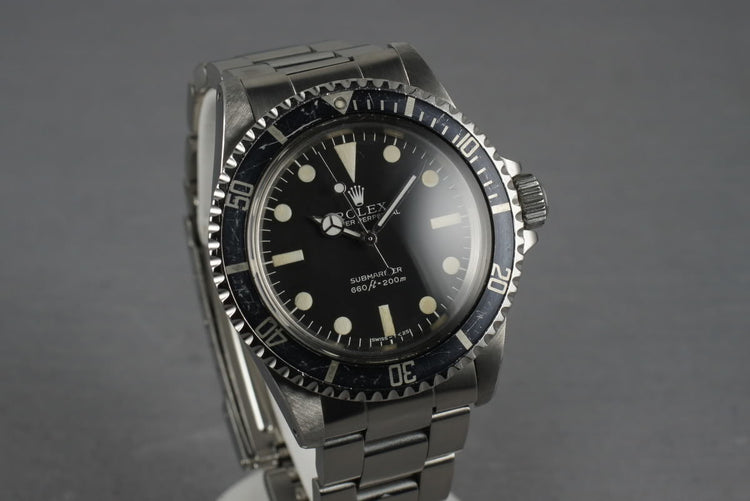 Rolex Submariner 5513 with Maxi Mark 3 dial